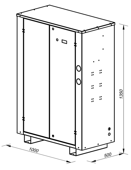 Чиллер шкафного типа ZSA144