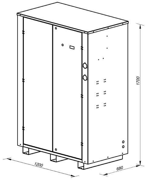 Чиллер шкафного типа ZSA215