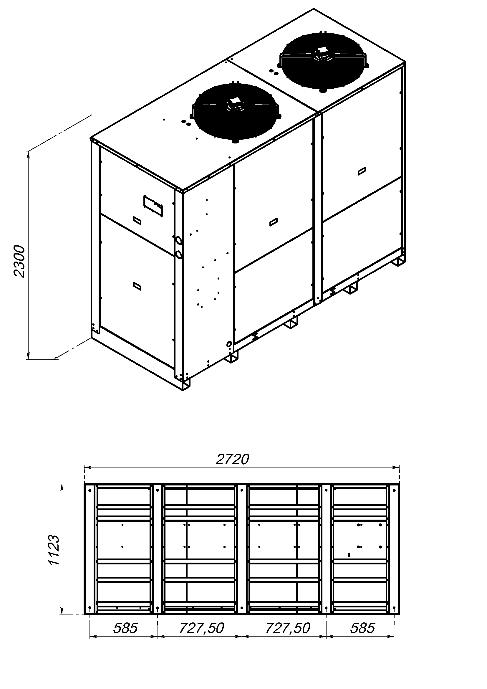 Моноблочный чиллер ZMA2061