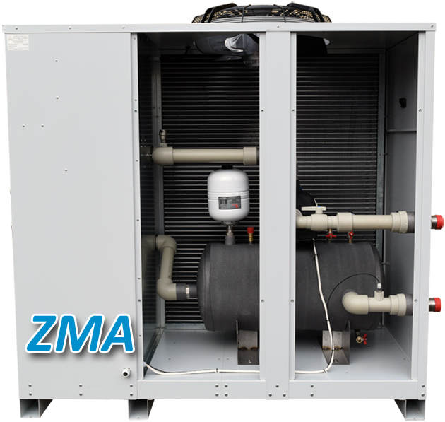 Моноблочные чиллеры ZMA с воздушным охлаждением конденсатора