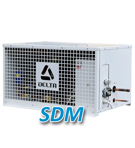 SDM - напольно-потолочная среднетемпературная холодильная сплит-система